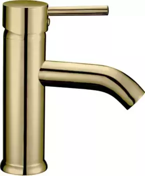 Смеситель для раковины AltroBagno Metropoli золото матовое