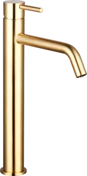 Смеситель для раковины AQUAme Siena AQM6214GG глянцевое золото