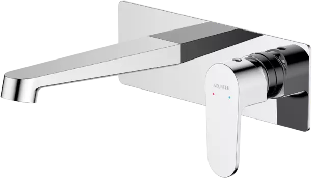 Смеситель для раковины AQUATEK Оберон AQ1213CR С ВНУТРЕННЕЙ ЧАСТЬЮ, хром