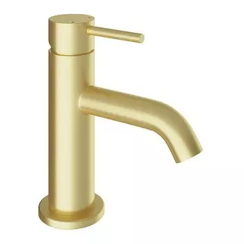 Смеситель для раковины Aqueduto Cano CAN0150 шлифованное золото