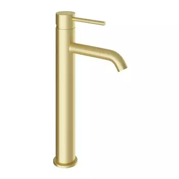 Смеситель для раковины Aqueduto Cano CAN0350 шлифованное золото