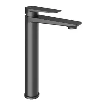 Смеситель для раковины Aqueduto Linha LIN0345 оружейная сталь