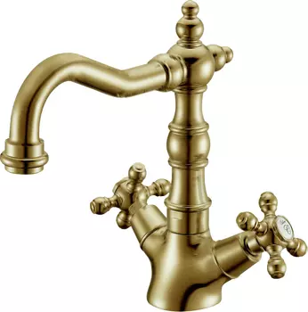 Смеситель для раковины Boheme Medici Presente бронзовый