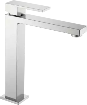 Смеситель для раковины Boheme Qubic 472-NB brushed nickel