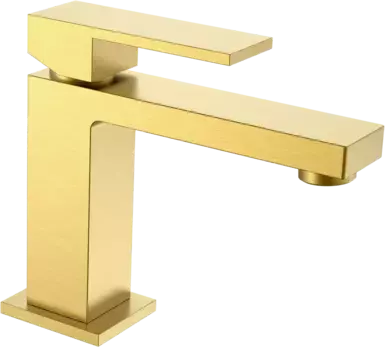 Смеситель для раковины Boheme Qubic 471-MG matt gold