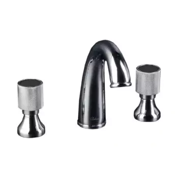 Смеситель для раковины Boheme Royal Cristal хром с черными кристаллами Preciosa