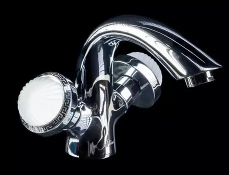 Смеситель для раковины Boheme Satine хром глянцевый