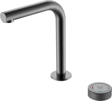 Смеситель для раковины Boheme Tech автоматический, темный хром матовый