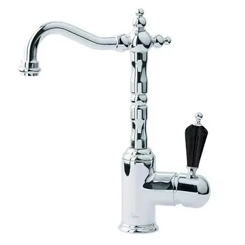 Смеситель для раковины Boheme Tradizionale Nero 242 хром