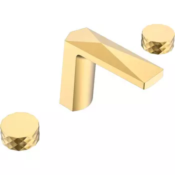 Смеситель для раковины Boheme Venturo золото глянцевый