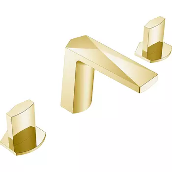 Смеситель для раковины Boheme Venturo 150-MG-ICE матовое золото