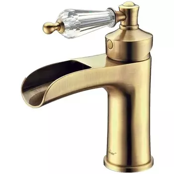 Смеситель для раковины Boheme Vogue с прозрачным Swarovski