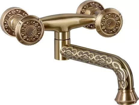 Смеситель для раковины Bronze de Luxe Royal бронза (10113)