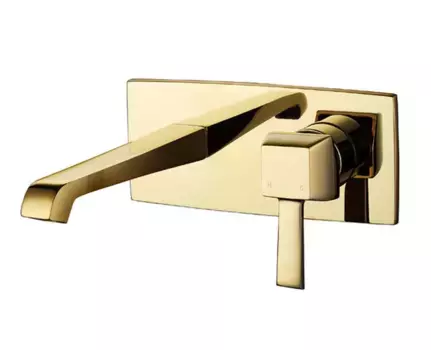 Смеситель для раковины Caprigo Diamante 50-027-oro золотой