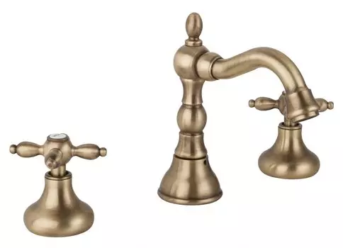 Смеситель для раковины Cezares Atlantis-nostalgia золото (ATLANTIS-NOSTALGIA-BLS2-03/24)