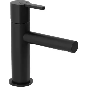 Смеситель для раковины Cezares Leaf черный матовый