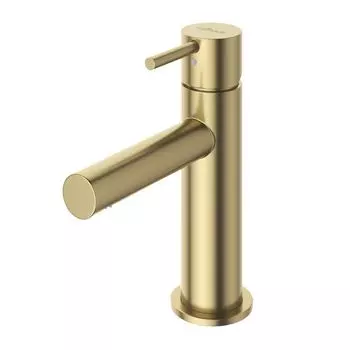 Смеситель для раковины Cezares Leaf золото