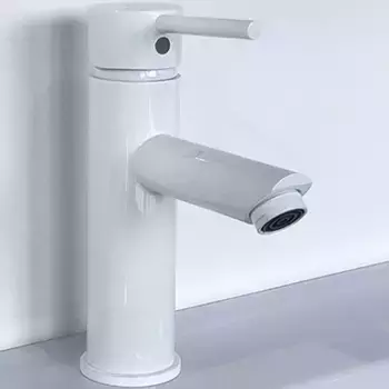 Смеситель для раковины Comforty белый