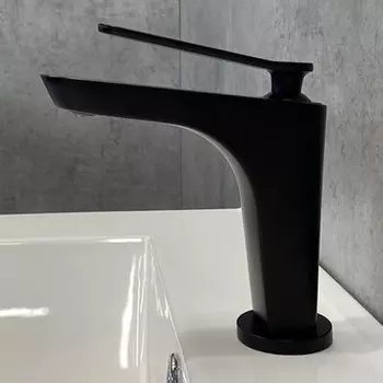 Смеситель для раковины Comforty черный матовый