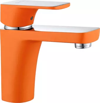 Смеситель для раковины D&amp;K оранжевый, хром (DA1432113)