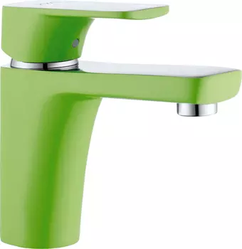 Смеситель для раковины D&amp;K зеленый, хром (DA1432112)