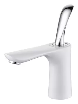 Смеситель для раковины D&K Venice.Baciano белый - хром