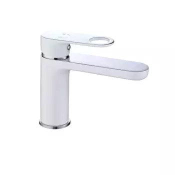 Смеситель для раковины D-lin D110377-C белый