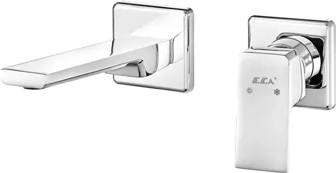 Смеситель для раковины E.C.A. Luna хром