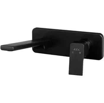 Смеситель для раковины E.C.A. Tiera черный матовый