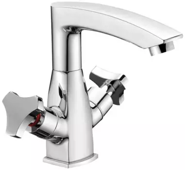 Смеситель для раковины Elghansa New wawe delta хром