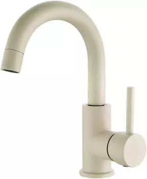 Смеситель для раковины Elghansa Rund бежевый (16B1029-Champagne)