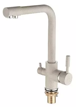 Смеситель для кухонной мойки Fashun A4352-20 бежевый