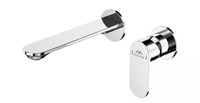 Смеситель для раковины Fashun A1185 С ВНУТРЕННЕЙ ЧАСТЬЮ, хром
