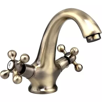 Смеситель для раковины Frap H19 бронзовый