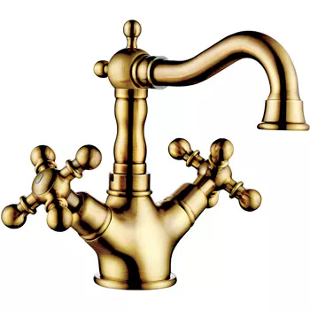 Смеситель для раковины Gappo бронза