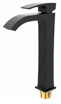 Смеситель для раковины Gappo черный матовый