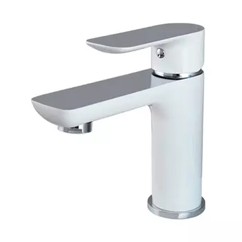 Смеситель для раковины Gappo G48 G1048 белый, хром