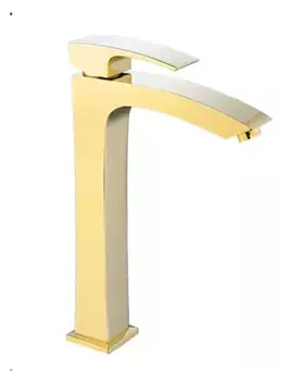 Смеситель для раковины Gappo золото глянцевое