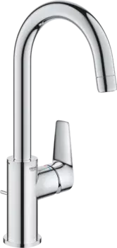 Смеситель для раковины Grohe BauEdge 23760001 с ограничителем температуры, хром