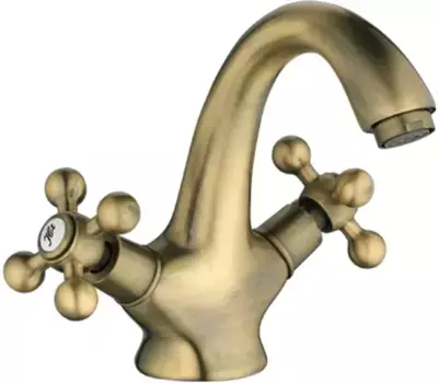 Смеситель для раковины Haiba HB1019-4 бронза