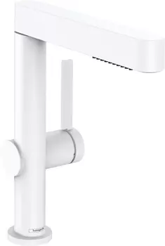 Смеситель для раковины Hansgrohe Finoris 230 76063700 матовый белый