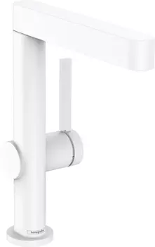 Смеситель для раковины Hansgrohe Finoris 230 76060700 матовый белый