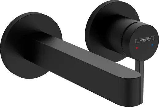 Смеситель для раковины Hansgrohe Finoris черный матовый
