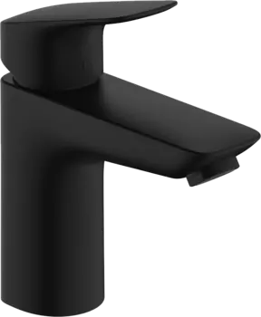 Смеситель для раковины Hansgrohe Logis 100 71101670 матовый черный