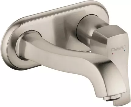 Смеситель для раковины Hansgrohe Metris Classic, никель (31003820)