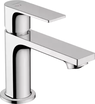 Смеситель для раковины Hansgrohe Rebris E с донным клапаном хром
