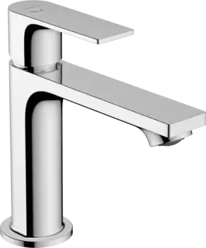 Смеситель для раковины Hansgrohe Rebris E с донным клапаном хром