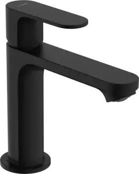 Смеситель для раковины Hansgrohe Rebris S черный матовый