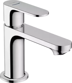 Смеситель для раковины Hansgrohe Rebris S с донным клапаном хром