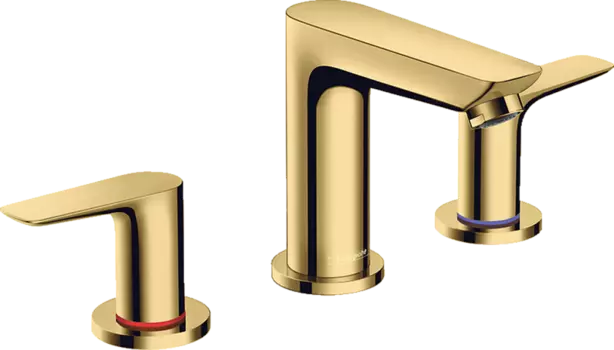 Смеситель для раковины Hansgrohe Talis E полированное золото